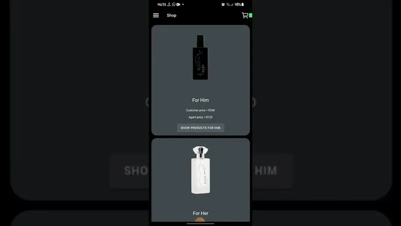Bare Perfumes App