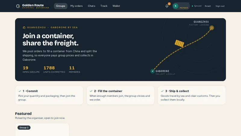 Golden Route Shipping
